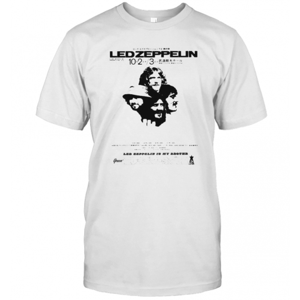 Led Zeppelin Japanese Rock Band Fan Graphic Unisex T-Shirt